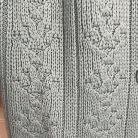 Vintage Charles & Co Wool Chunky sweater cardigan cable knit jacket Sweater Sz M - Picture 14 of 15